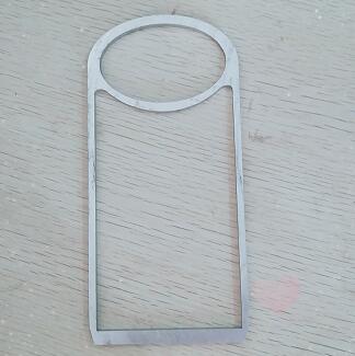 鋁型材切割機DS-A450切割華為手機邊框、蘋果手表案例